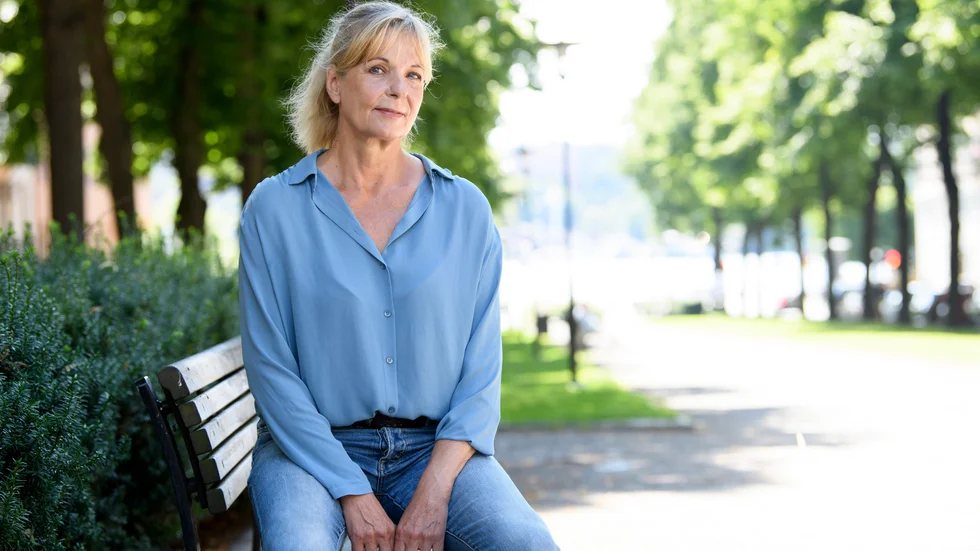"Jag har väldigt lätt att leva mig in i andra människor", säger Gunnel Fred om skådespelandet. I höst är hon med i ”Den sårade divan” och "Maj" på Dramaten.