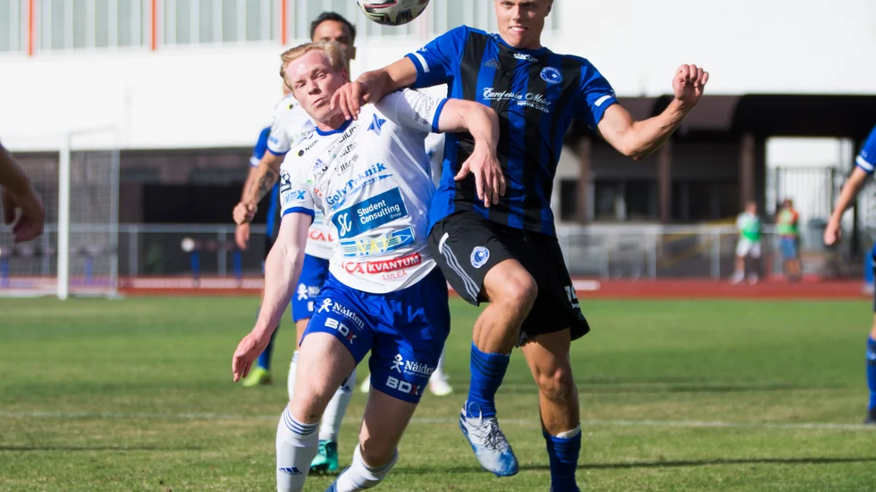 Förre IFK Luleå-spelaren Sebastian Vigerbäck har funnits sig tillrätta i sin nya klubb Sandvikens IF. (Arkivbild)