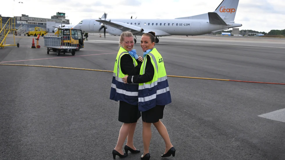Flygbolaget Air Leap invigde i slutet av augusti tre nya linjer, från Bromma till Göteborg, Malmö och Ängelholm.