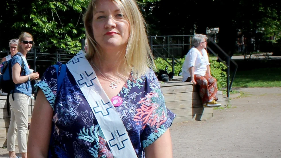 Emma Klingvall, avdelningsordförande på Vårdförbundet i Östergötland, får signaler om att sjuksköterskor vill lämna sina tjänster.
