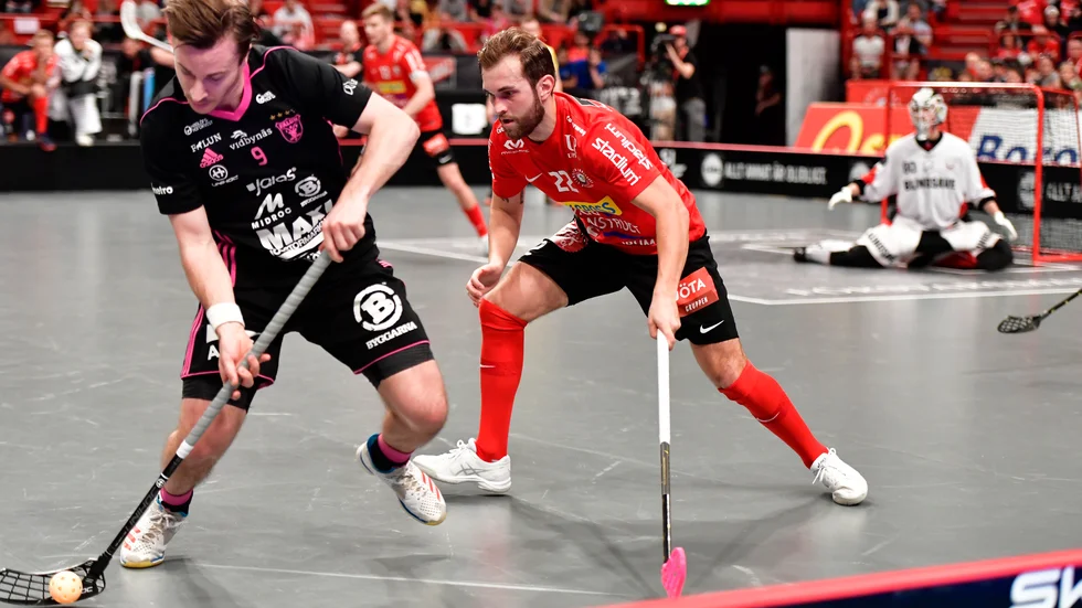 Storvreta IBK förlorade den första matchen mot Falun i Giganternas Kamp med 8-6.