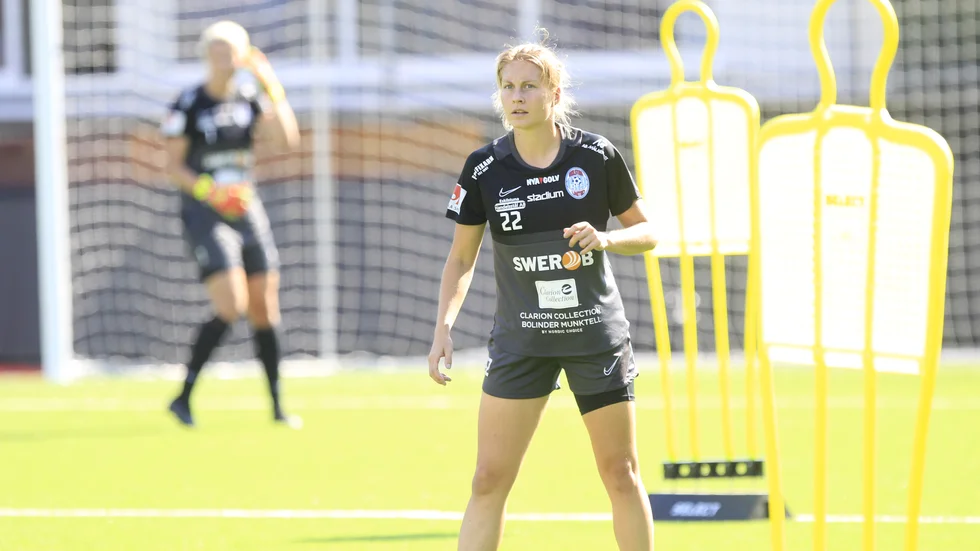 Fanny Andersson är en av tre Unitedspelare som startat alla tio matcher så här långt.