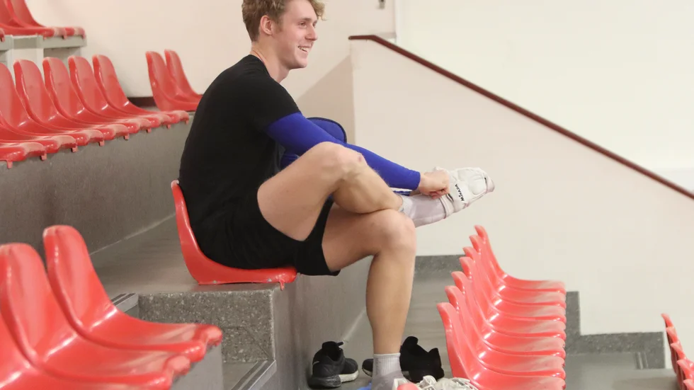 Viktor Gustafsson är tillbaka i Vingåker efter utflykterna till Falköping, Falkenberg och Säter.
