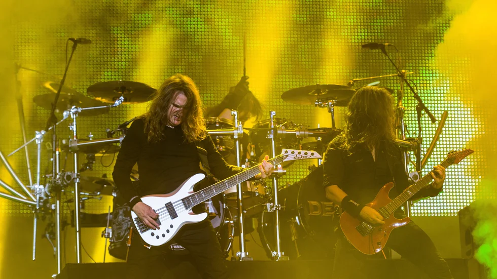 Megadeth har planer på att släppa nytt nästa år. Arkivbild.