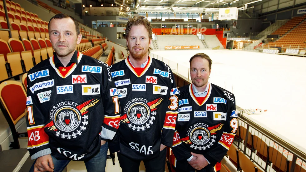  Från vänster: Thomas "Bulan" Berglund, Jonas Rönnqvist och Roger Åkerström.