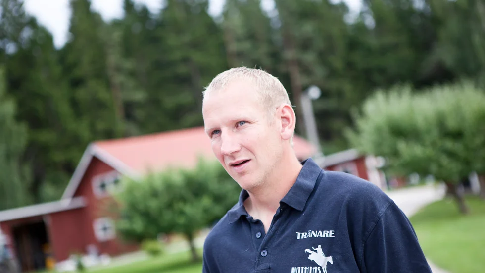 Julitaryttaren Mathias Gustafsson gjorde under fredagen och lördagen sin andra fälttävlanstart för året.