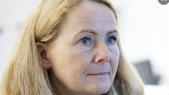 Gunilla Persson besviken på de 70 personer som samlades för fest i en studentkorridor.