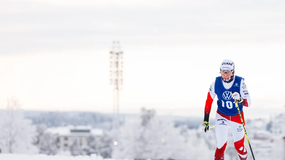 Charlotte Kalla övertygade i Östersund.