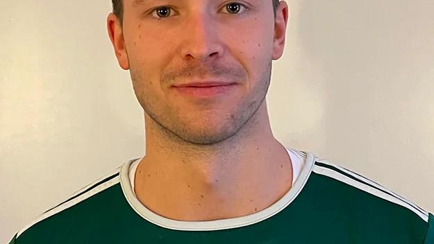 ESK:s senaste nyförvärv Linus Zetterström från Kvarnsveden. 