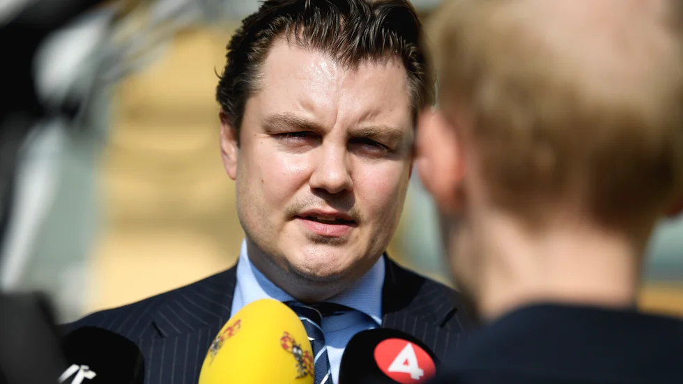 Nyqvists advokat Johan Ritzer. Arkivbild.