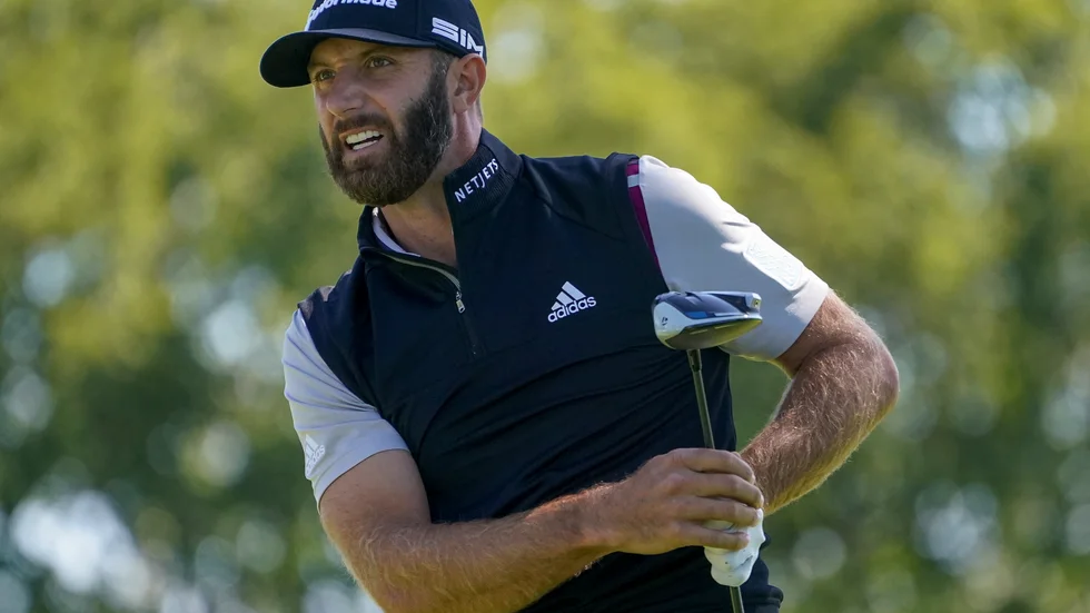 Dustin Johnson missar veckans tävling i Las Vegas.