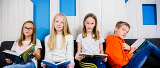 På Sunderbyskolan är läslusten på topp