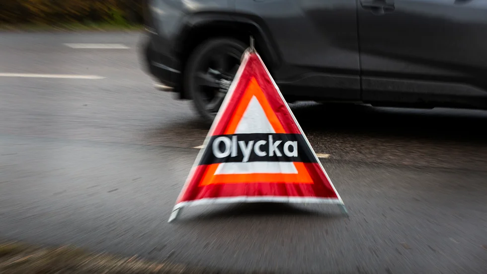 En trafikolycka inträffade på fredagseftermiddagen mellan Mjölby och Skänninge.