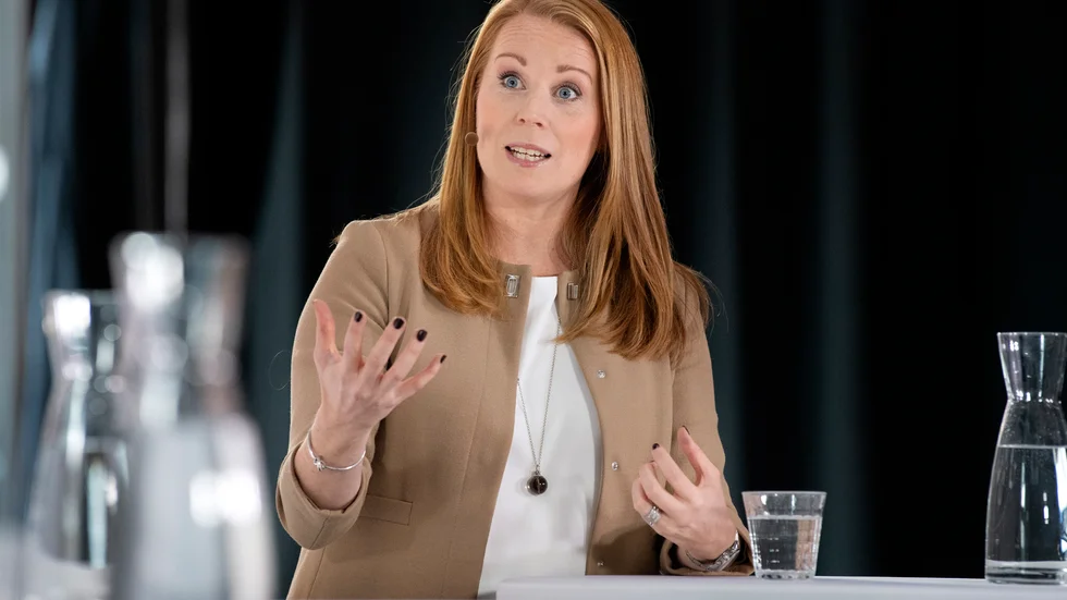 Annie Lööf (C). Arkivbild.