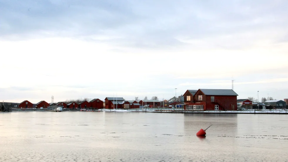 Någon ny fotbollshall i Södra hamn blir det nog inte, men kanske ett resecentrum, menar insändarskribenten. (Arkivbild)