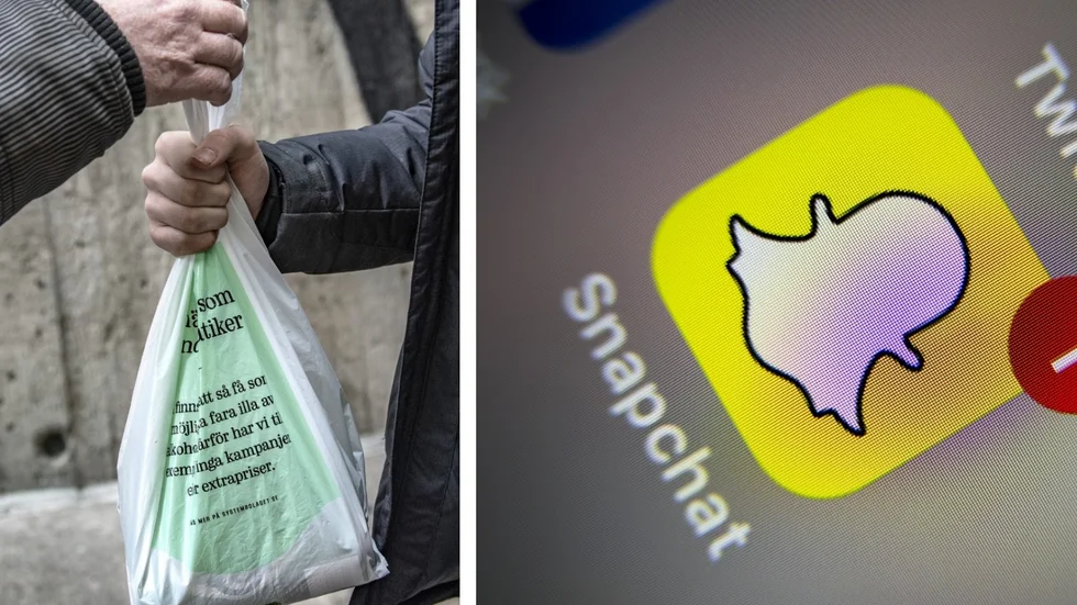 Arkivbilder. En man i Kisa har anmälts för att sälja alkohol till minderåriga via Snapchat. 