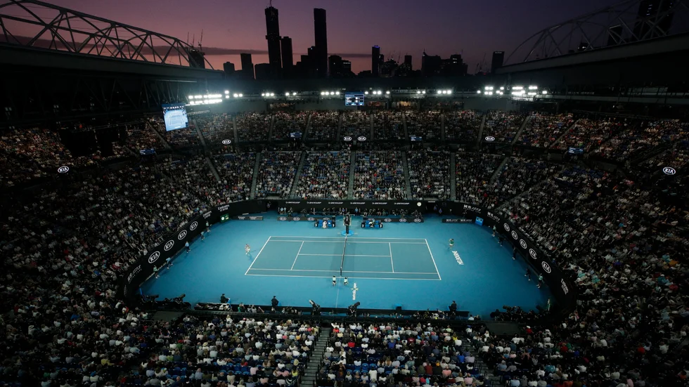Hundratals isoleras inför Australian Open. Arkivbild.