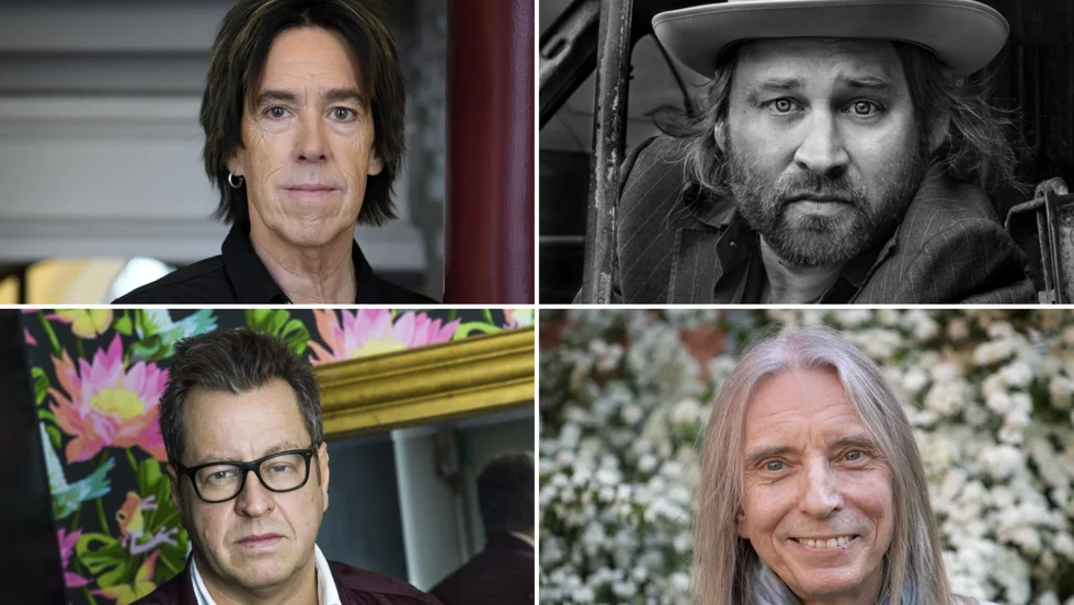 Per Gessle, Mauro Scocco och Dan Hylander sjunger alla på den skiva som ges ut på Eric Palmqwists skivbolag. 