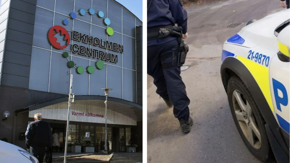 En 16-årig pojke döms för att ha deltagit i en misshandel i närheten av Ekholmens centrum. 