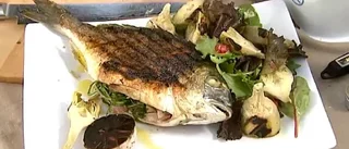 I Simons panna: Grillad havsabborre