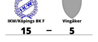Vingåker kvalklart trots förlust mot IKW/Köpings BK F