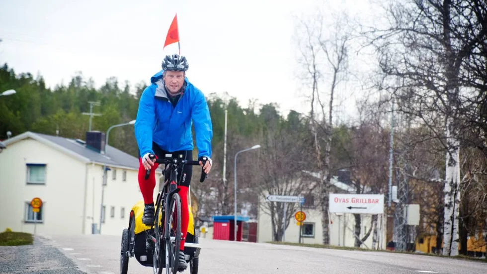 Äventyrare. Fredrik Hjorth är på väg till Kebnekaises topp - En långfärd i Göran Kropps anda.