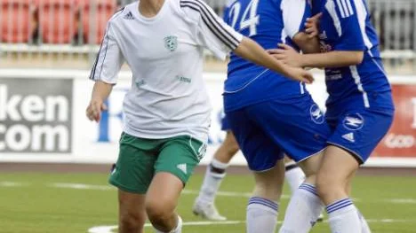 Emma Schäufele dominerade i Assis backlinje.