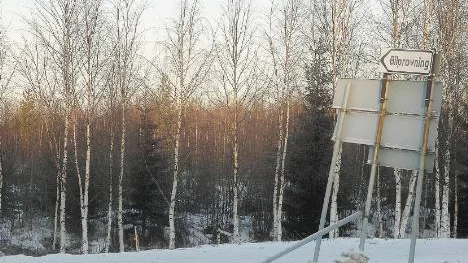 Här skulle det nya fängelset enligt planen nu stå klar. Men planerna frös inne och nu är den gamla anstalten överfull. FOTO: linda danhall FOTO: Linda Danhall