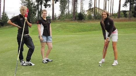 Vendela Bergbomoch Malin Holmbom var två av spelarna i Bodens lag.