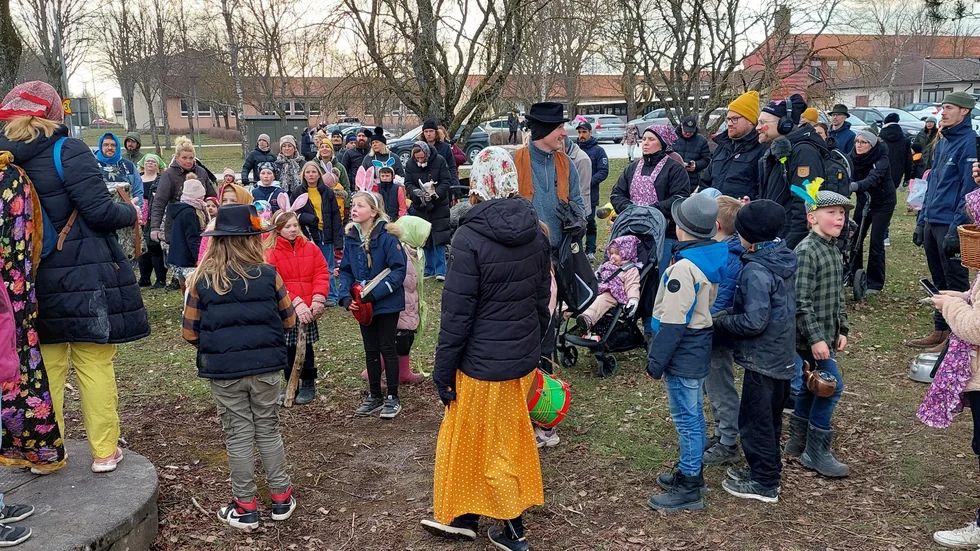 Succe med påskparad i Roma