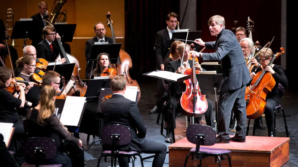 Orkestern och dirigenten Joachim Gustafsson gjorde en övertygande tolkning av Pöntinen, skriver Correns recensent.
