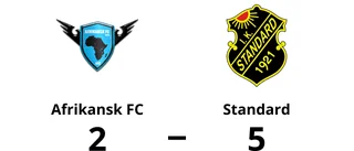 Standard vann efter fem matcher i rad utan seger