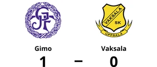 Elin Jansson målskytt när Gimo sänkte Vaksala