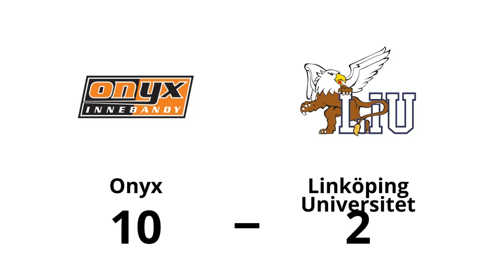 Onyx vann mot Linköping Universitet
