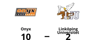Tung förlust på bortaplan för Linköping Universitet mot Onyx