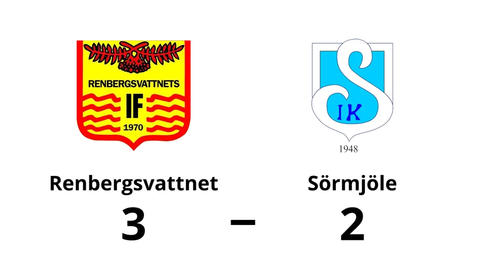 Renbergsvattnets IF vann mot Sörmjöle IK