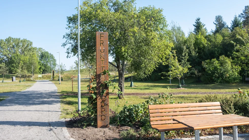 Gränbyparken har fått en ansiktslyftning.