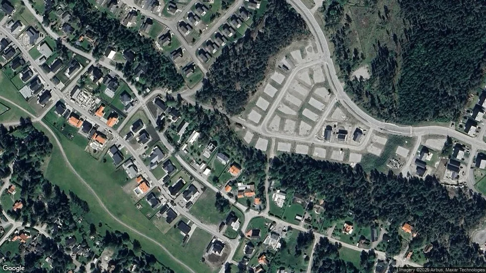 Området kring Idegransvägen 19A