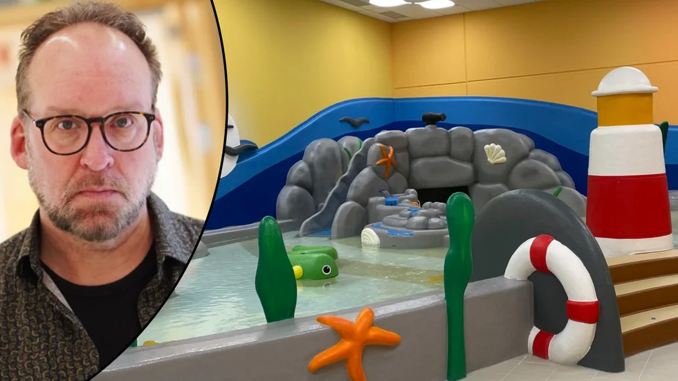 Fredrik Andersson på Bostadsbolaget svarar på när lekdelen på simhallen kan vara tillbaka. 