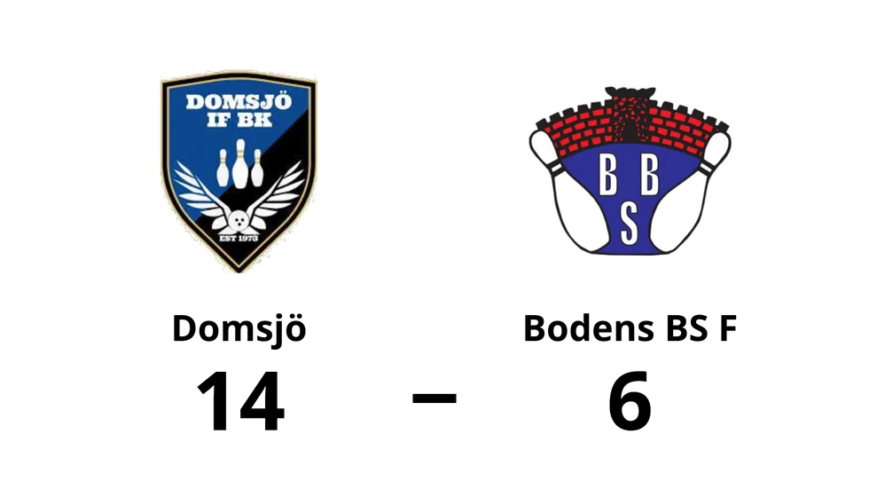Domsjö IF BK vann mot Bodens BS F