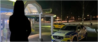 Drama på Pressbyrån: Kvinna högg i personalens dörr