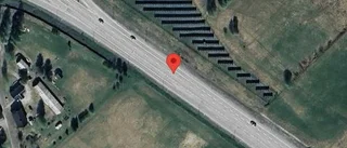 Översvämning stoppar trafiken på väg 97