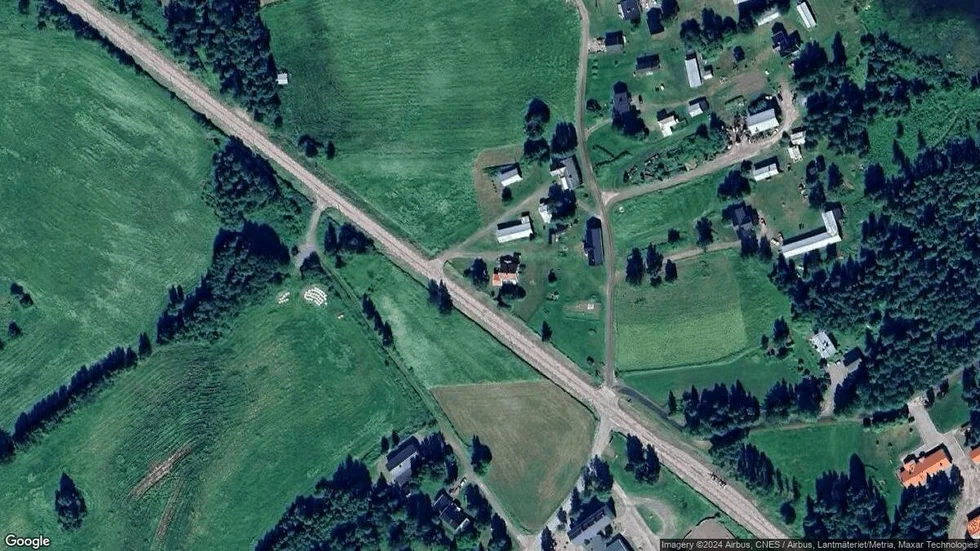 Området kring Vitåvägen 724