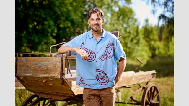 Niklas Kjellander sökte till "Farmen" som en rolig grej. 
