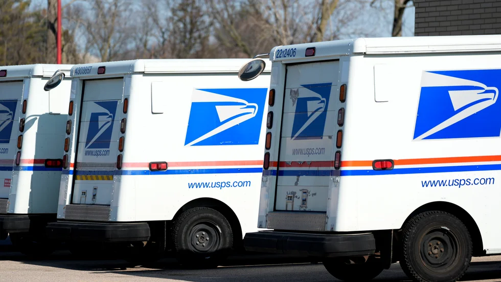 USA:s postverk ändrar sig gällande kinesiska paket. Arkivbild.
