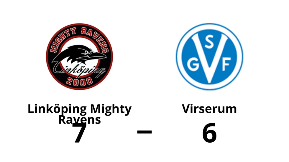 Linköping Mighty Ravens vann mot Virserum