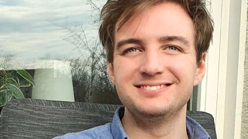 Philip Bärring är nyanställd som demokratiutvecklare på Skellefteå kommun.