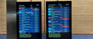 Tågen rullar igen – efter totalstopp