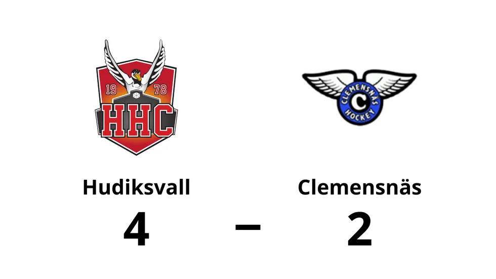 Hudiksvalls HC vann mot Clemensnäs HC