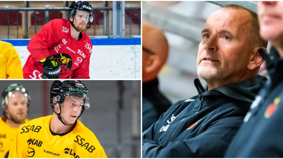 "Det kan komma skador så vi ska vara beredda att spela med olika konstellationer", säger Luleåtränaren Thomas "Bulan" Berglund som testar sig fram innan seriepremiären.